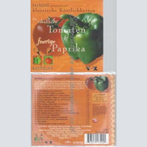 CD--VARIOUS--KOCHDUELL - FÜR ZÄRTLICHE TOMATEN & FEURIGE PAPRIKA
