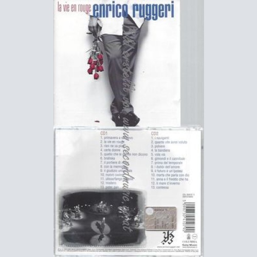 CD--ENRICO RUGGERI--LA VIE EN ROUGE