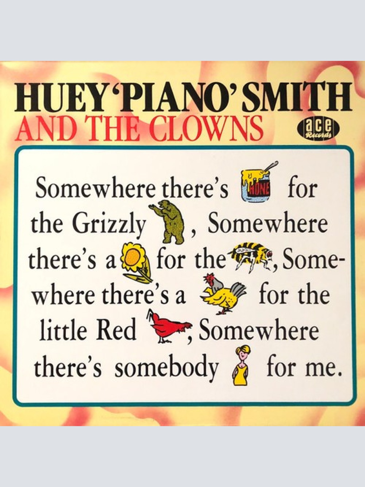 LP, Comp, Mono Huey "Piano" Smith And The Clowns* - Somewhere There's Honey F...