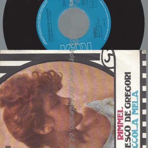 7"  Francesco De Gregori – Rimmel  //1975