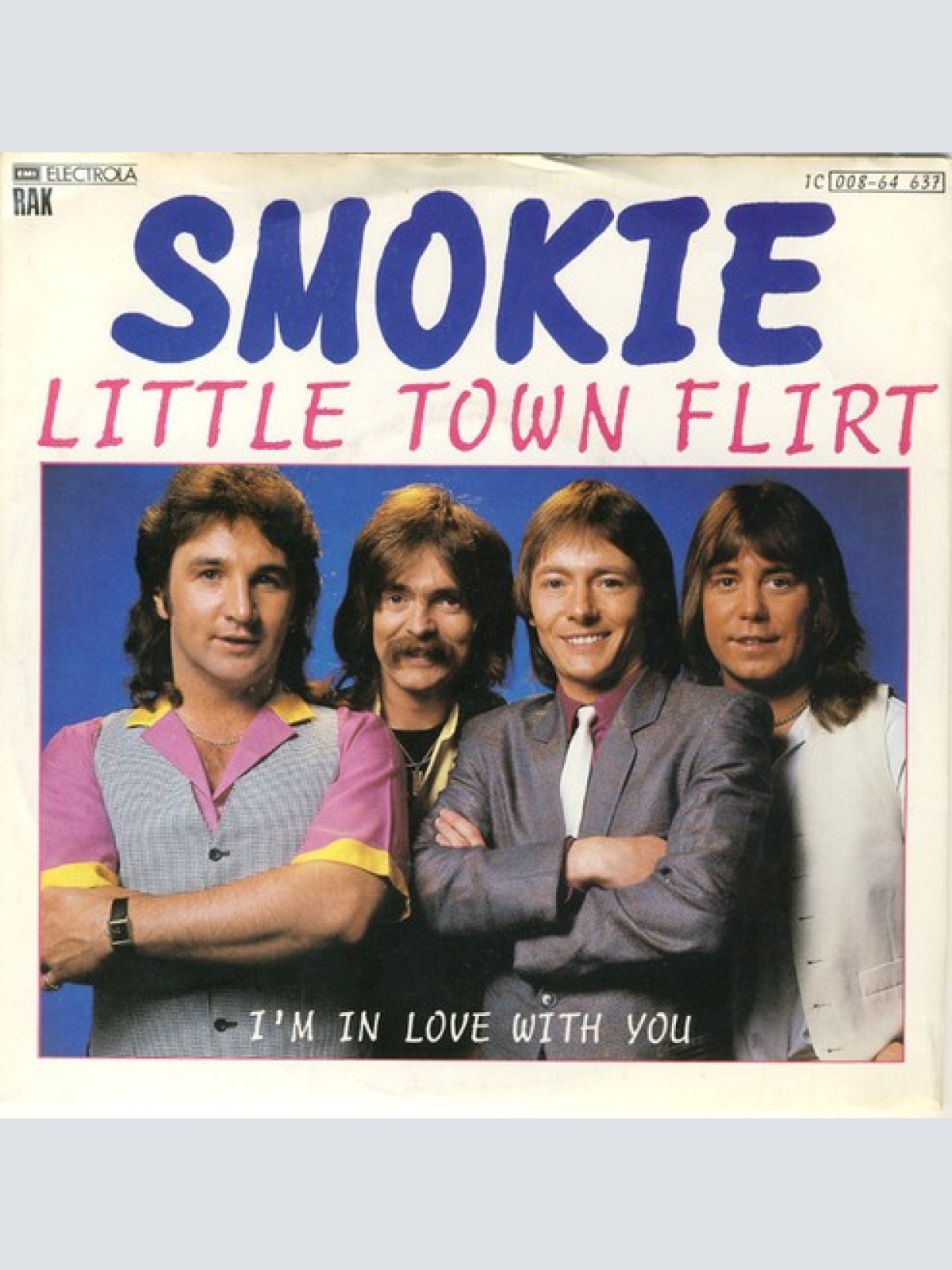 7", Single Smokie - Little Town Flirt