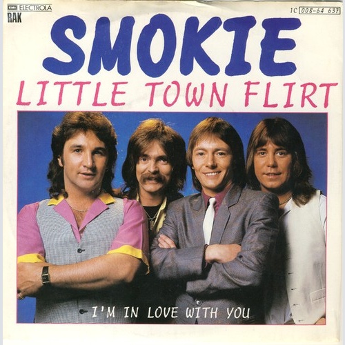 7", Single Smokie - Little Town Flirt