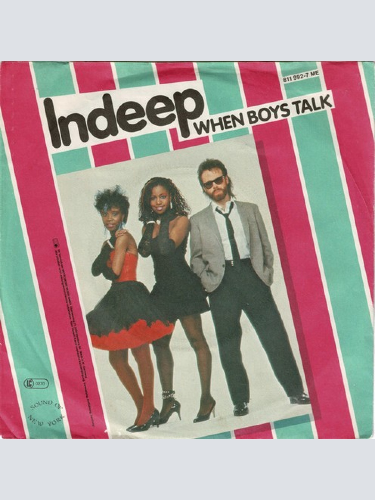 7", Single Indeep - When Boys Talk