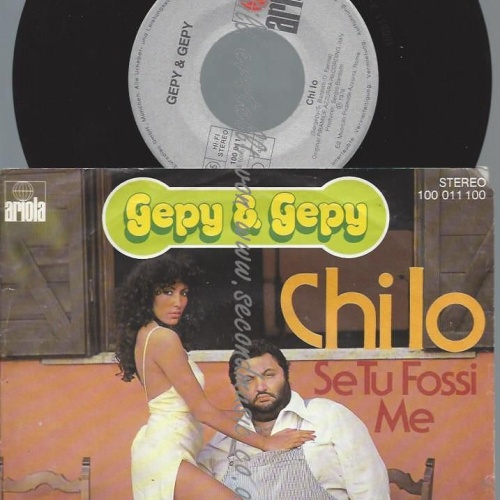 7"   Gepy & Gepy  Chi Io