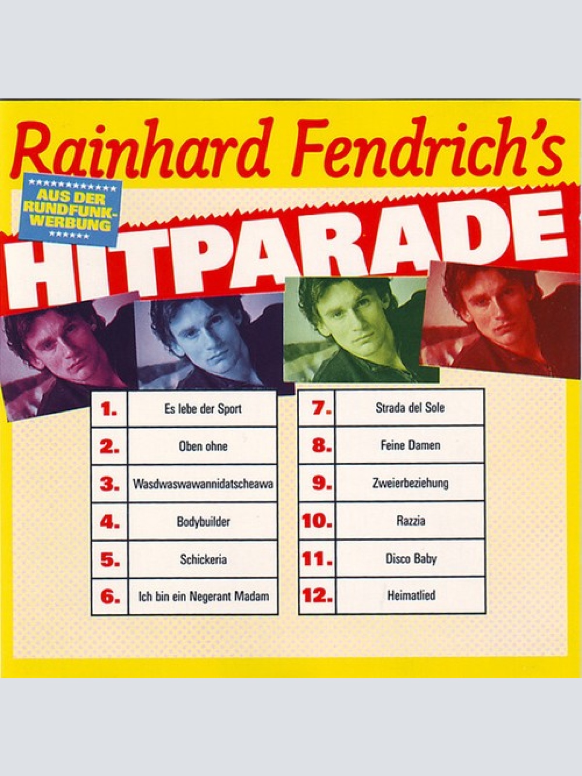 CD, Comp Rainhard Fendrich - Rainhard Fendrich's Hitparade
