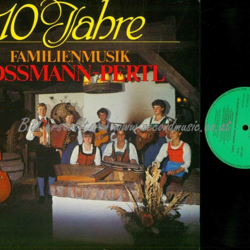 LP--10 Jahre -- Familienmusik Rossmann Pertl /   NM