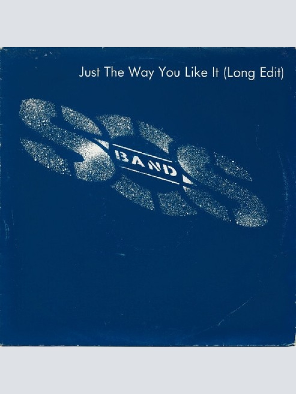 7", Single S.O.S. Band* - Just The Way You Like It (Long Edit)