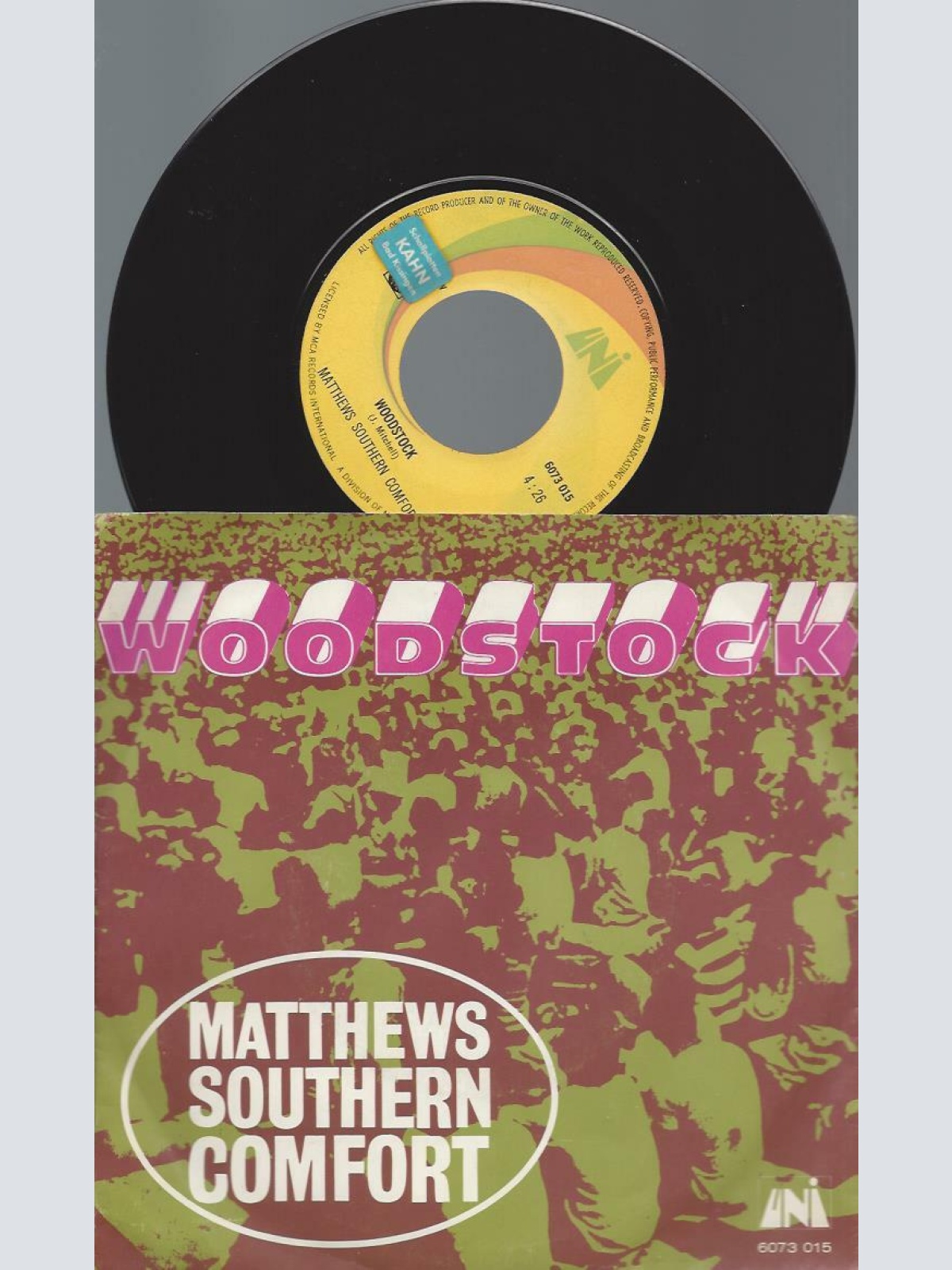 7"   Matthews Southern Comfort*  Woodstock