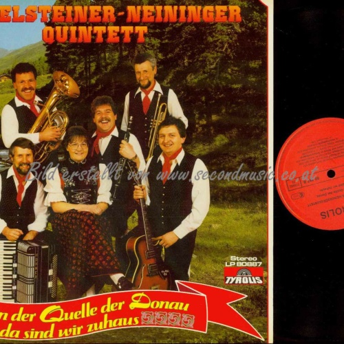 LP-- Zindelsteiner Neininger Quintett --An der Quelle der Donau/   NM