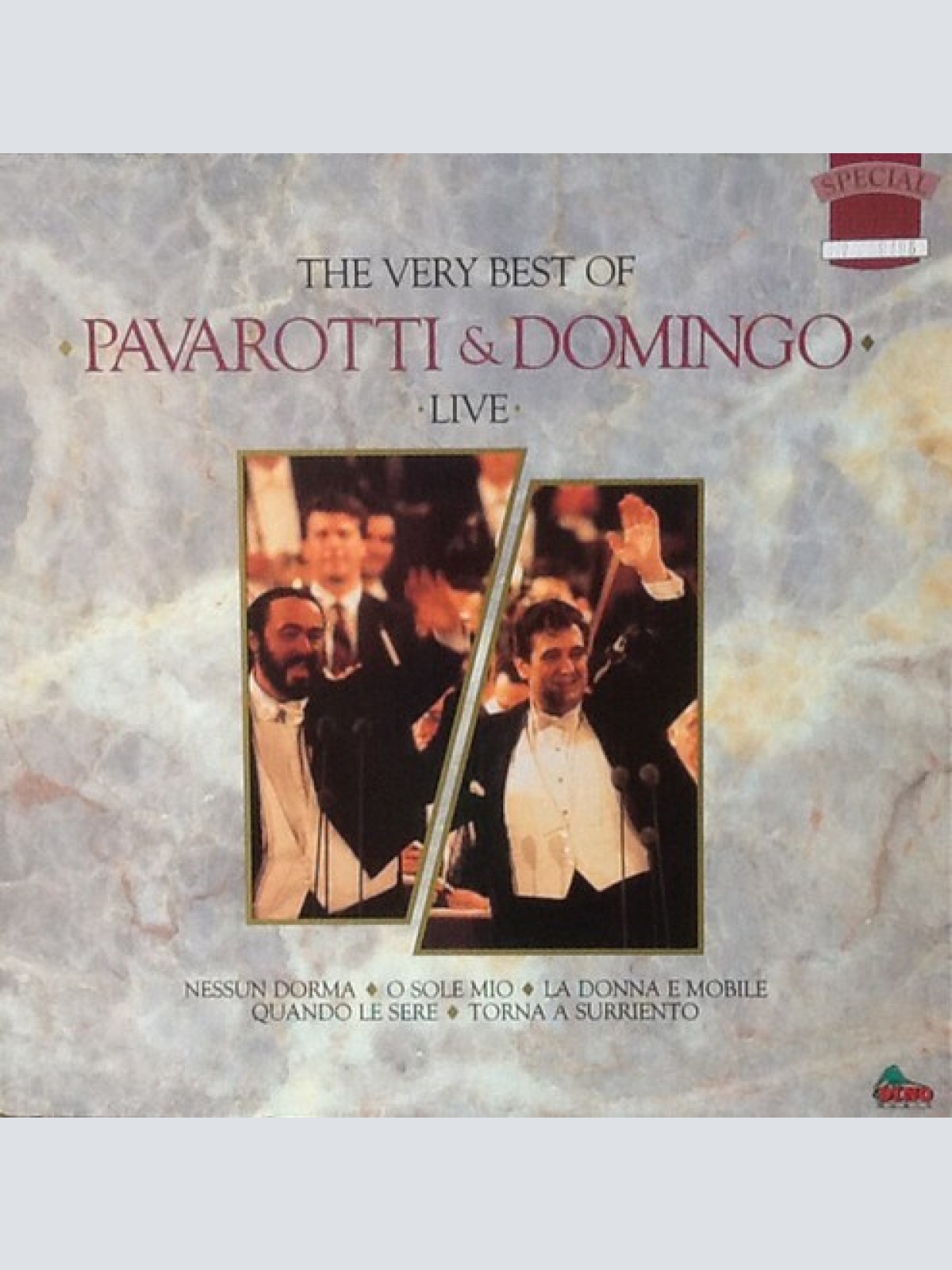 CD, Album, Comp, Ltd, MP, M/Print Luciano Pavarotti & Placido Domingo - The V...