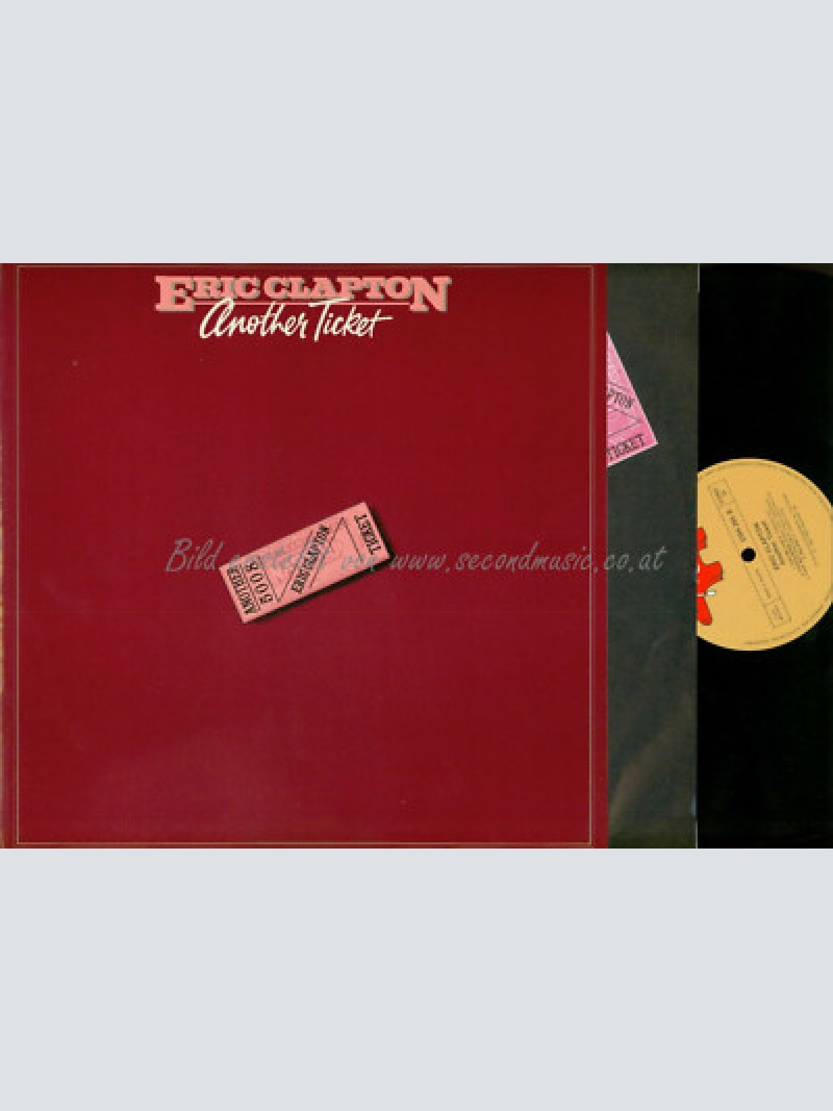 LP-- Eric Clapton  Another Ticket  // OIS // AUSTRIA // 2394295