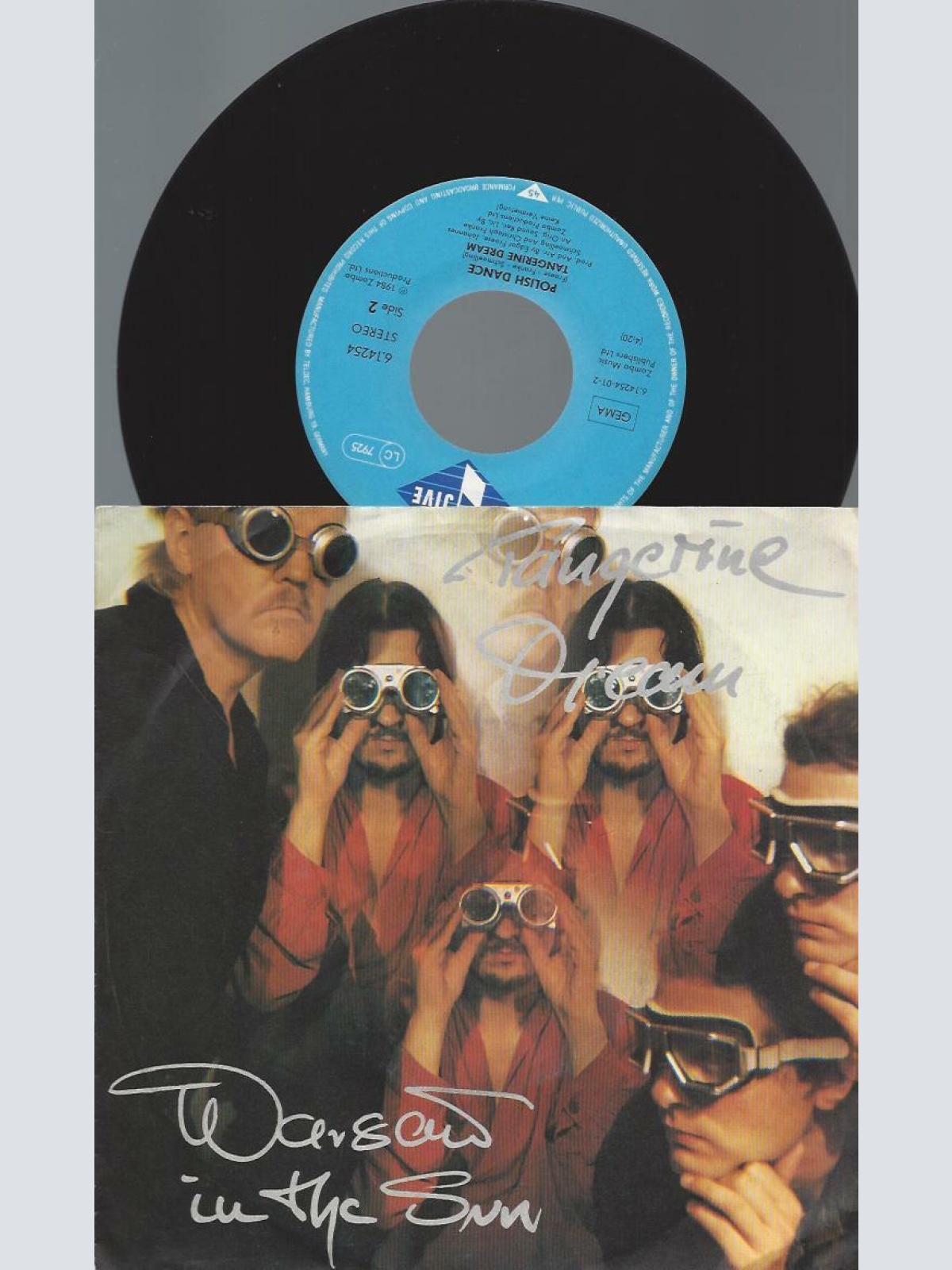 7"  Tangerine Dream – Warsaw In The Sun