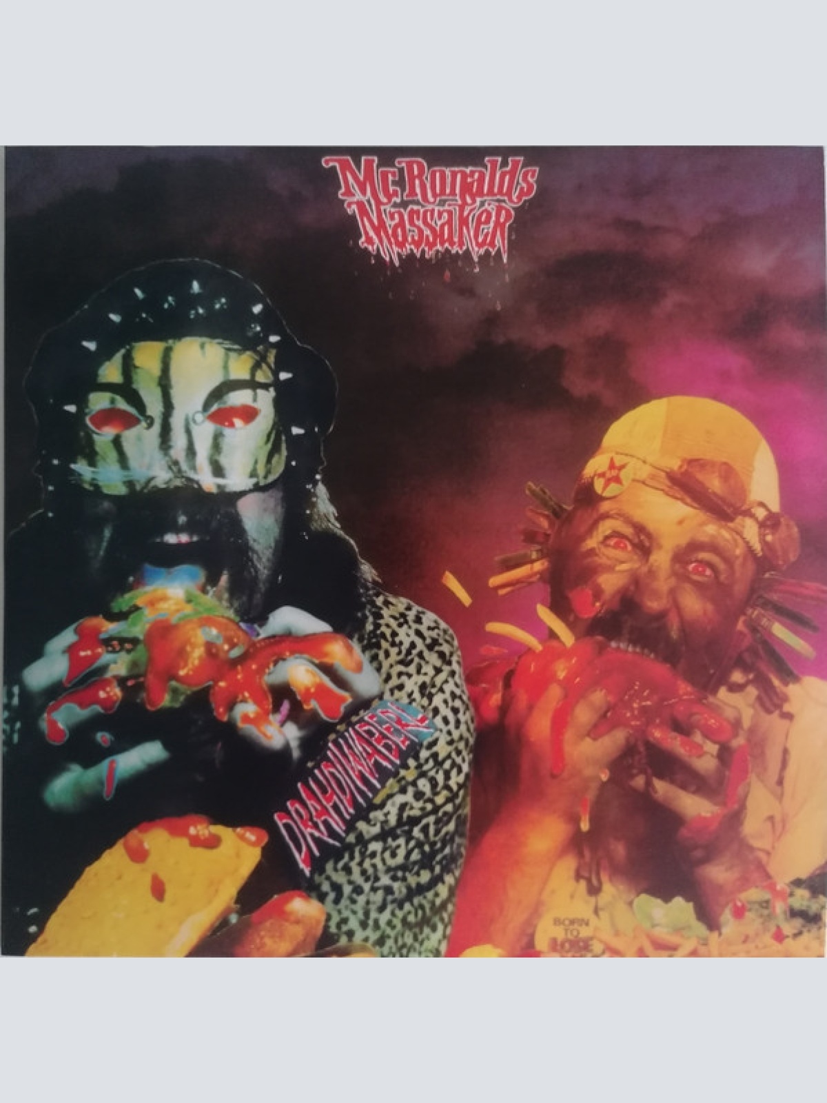 LP, Album, Ltd, Num, RM, RP, Yel Drahdiwaberl - McRonalds Massaker