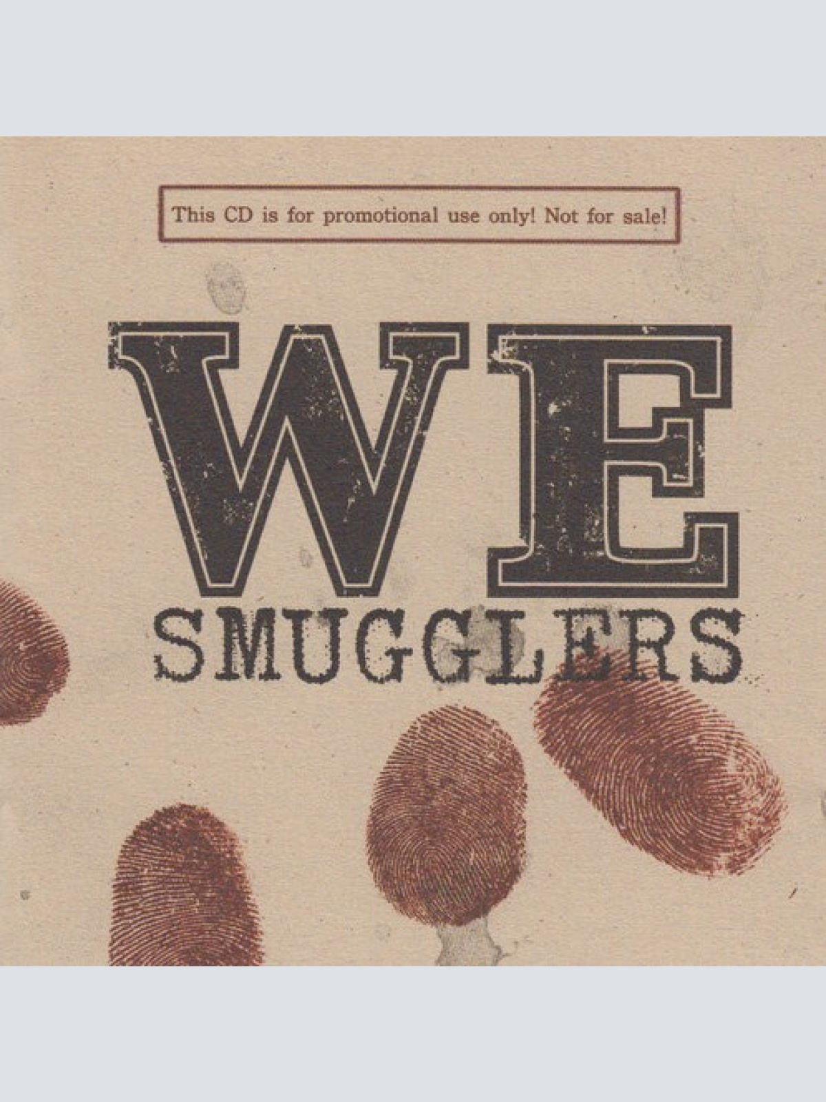 CD, Album, Promo We - Smugglers