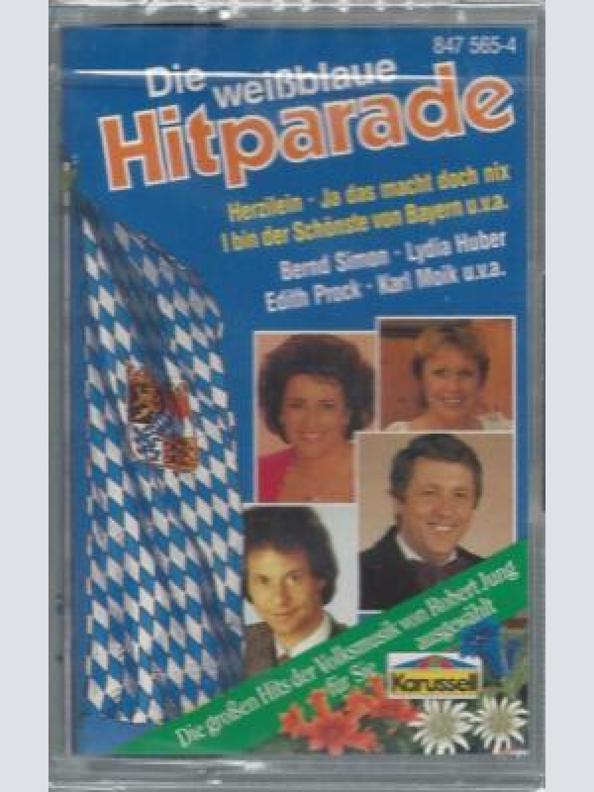 MC--Die weißblaue Hitparade -- Karl Moik -Bernd Simon