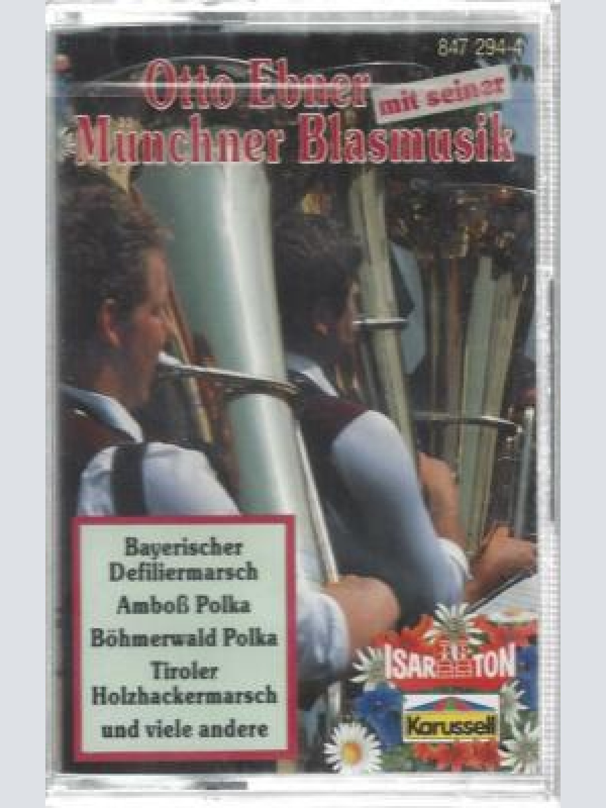 MC-Otto Ebner mit seiner Münchner Blasmusik