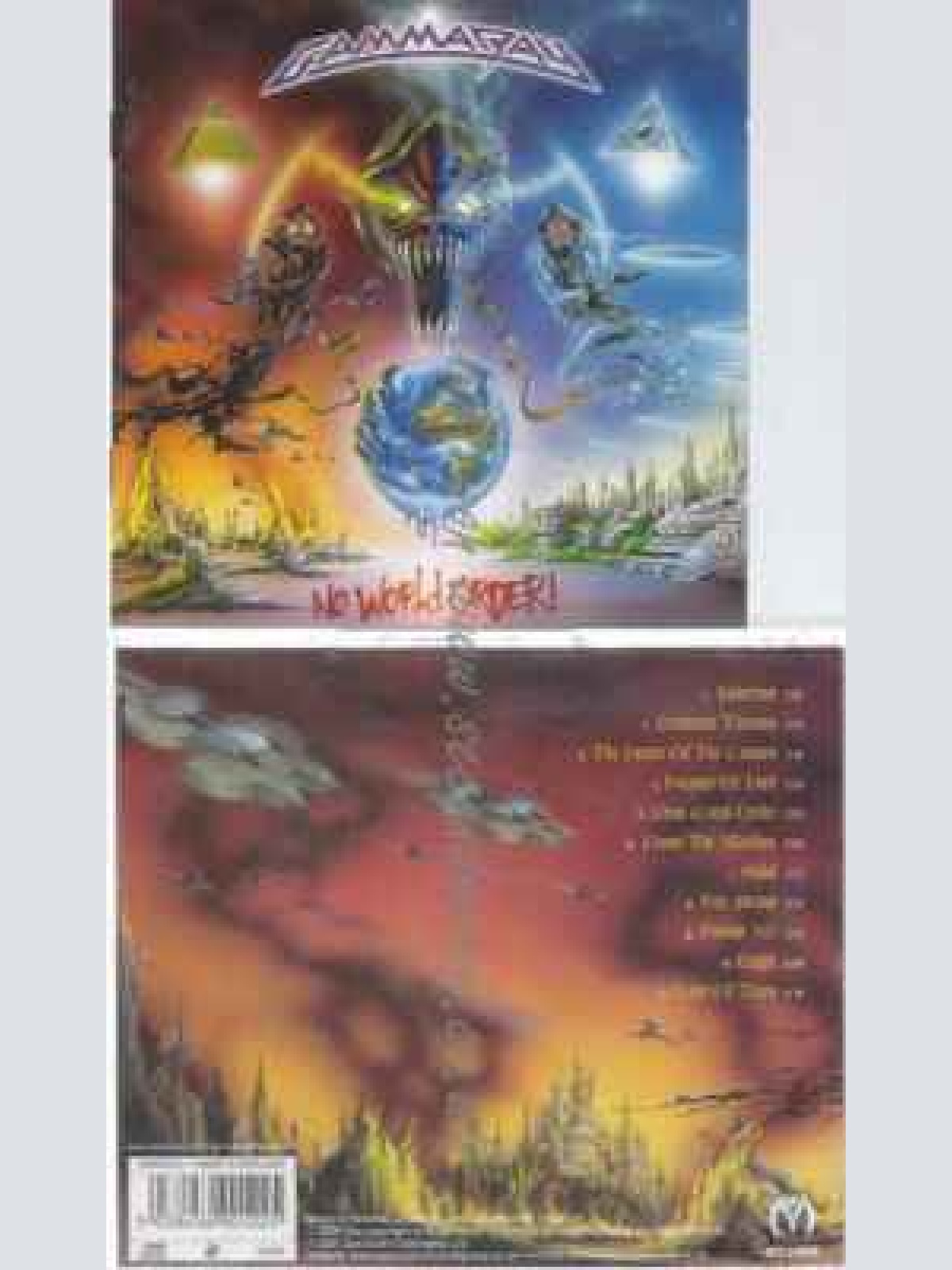CD--GAMMA RAY--NO WORLD ORDER