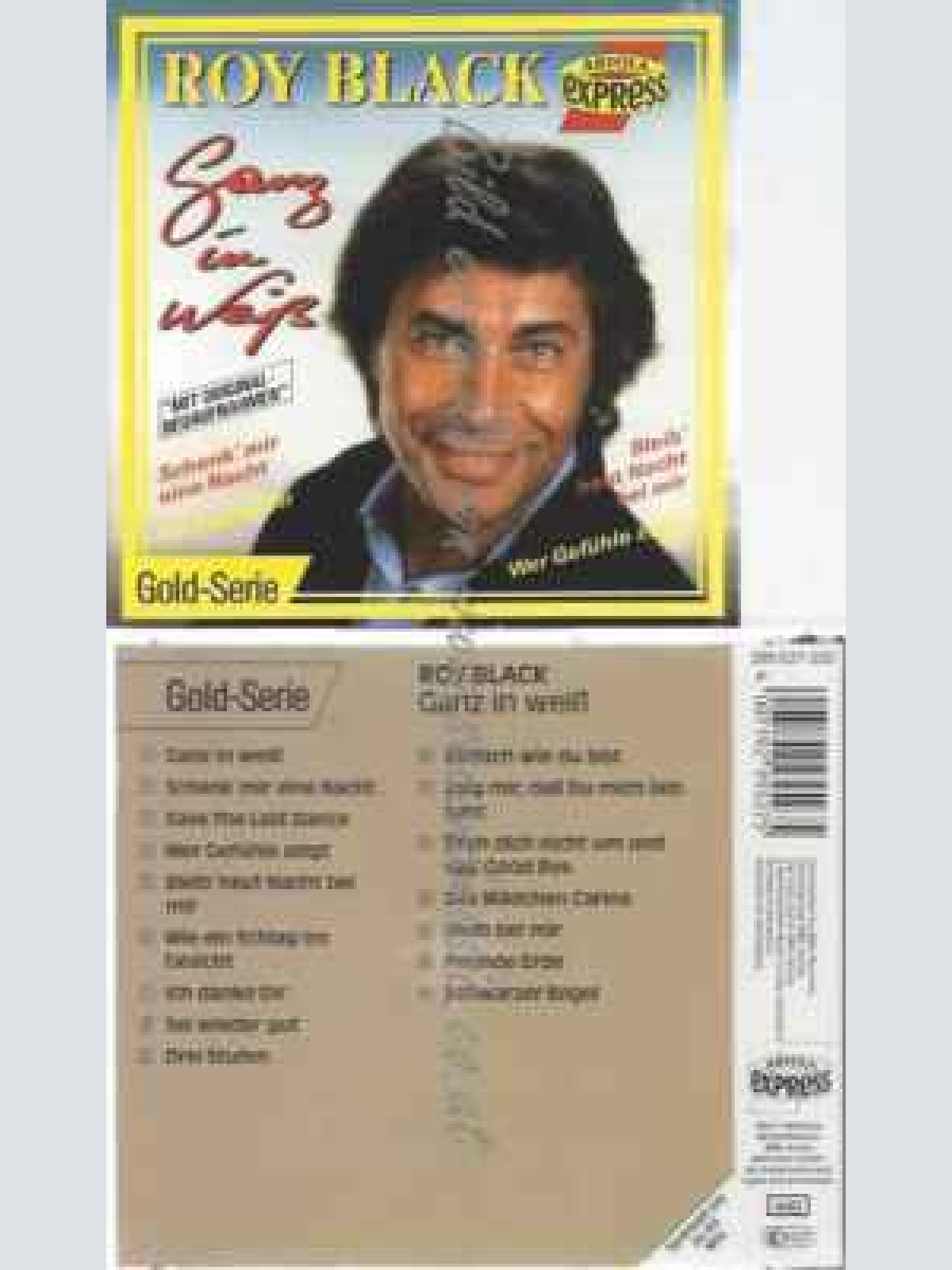 CD--ROY BLACK--GANZ IN WEISS (COMPILATION,  TRACKS)