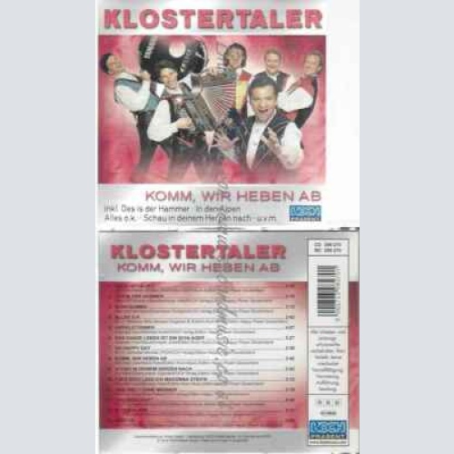 CD--KLOSTERTALER--KOMM,WIR HEBEN AB