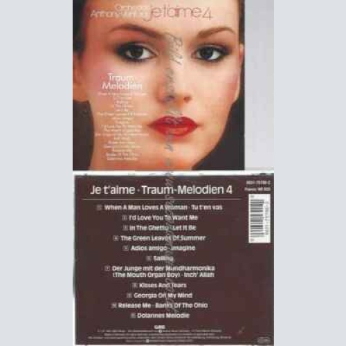 CD--VENTURA,ANTHONY--JE T'AIME,VOL.4