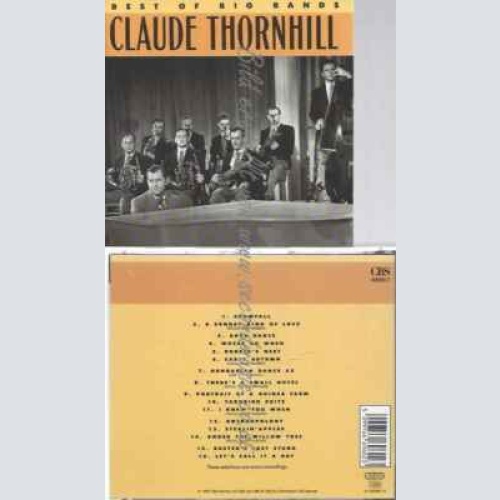 CD--Claude Thornhill--THE BEST OF THE BIG BANDS