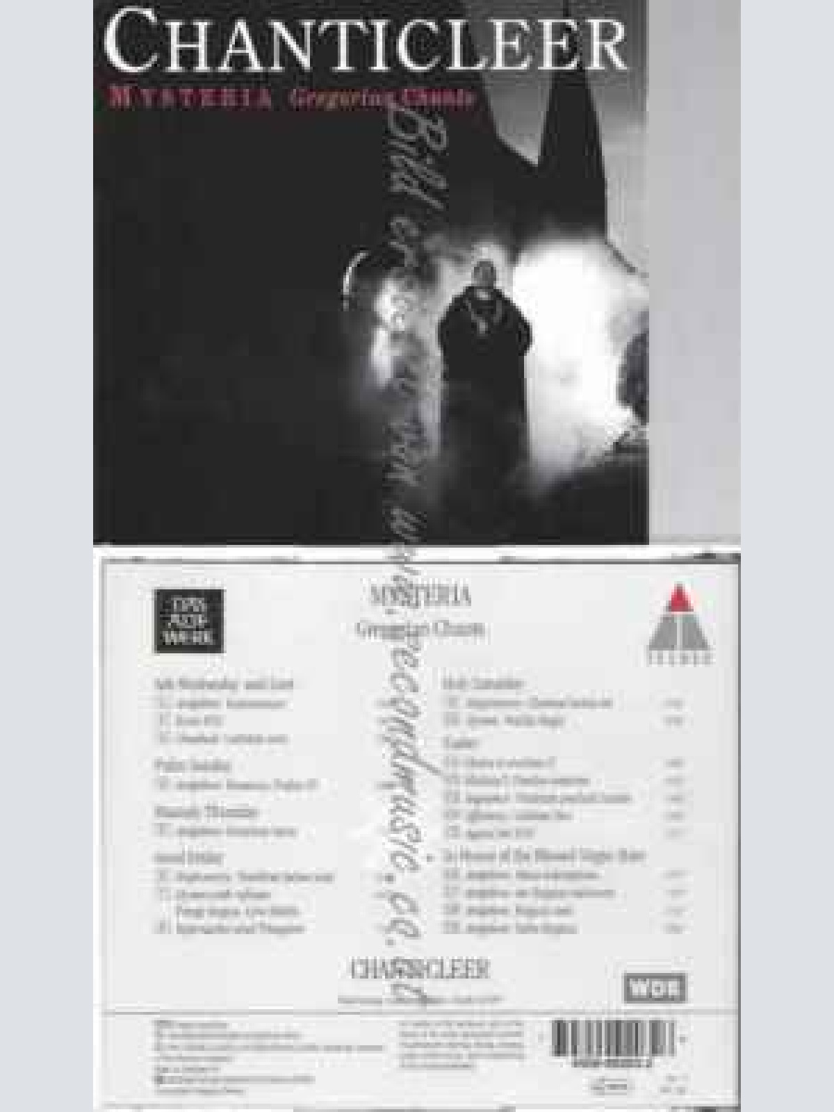 CD--CHANTICLEER -MYSTERIA (GREGORIANISCHE GESÄNGE ZU