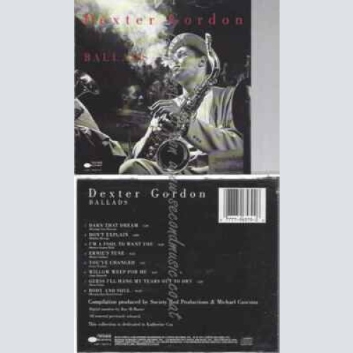 CD--  Ballads   Dexter Gordon