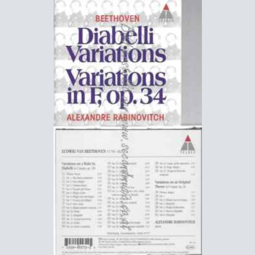 CD--RABINOWITSCH,ALEXANDER  --DIABELLI VARIATIONEN