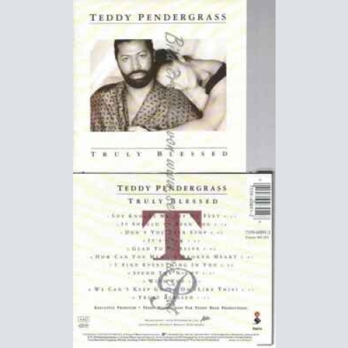 CD--TEDDY PENDERGRASS--TRULY BLESSED