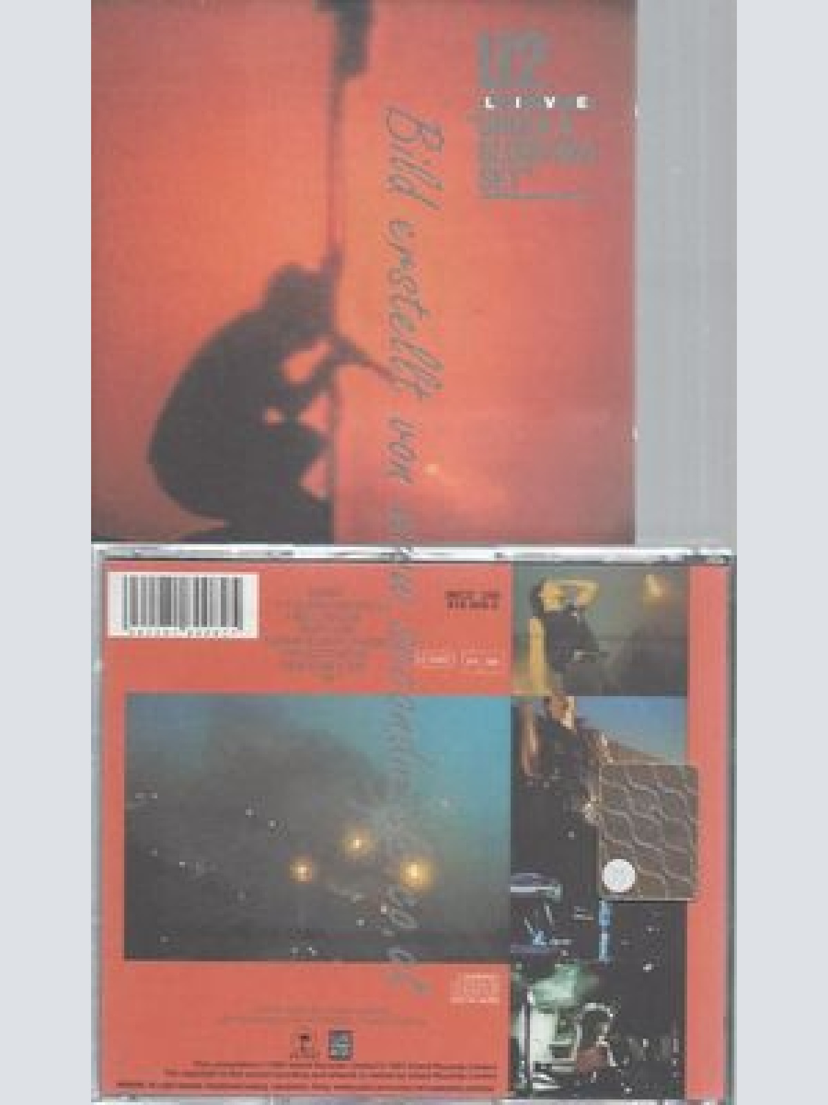 CD--U2--UNDER A BLOOD RED SKY --