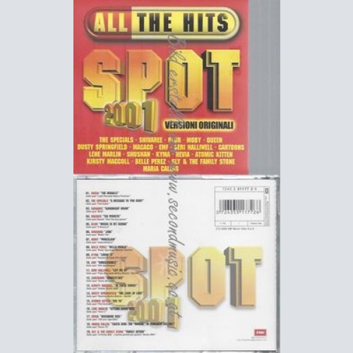 CD-- --ALL THE HITS SPOT COMPILATION 2001