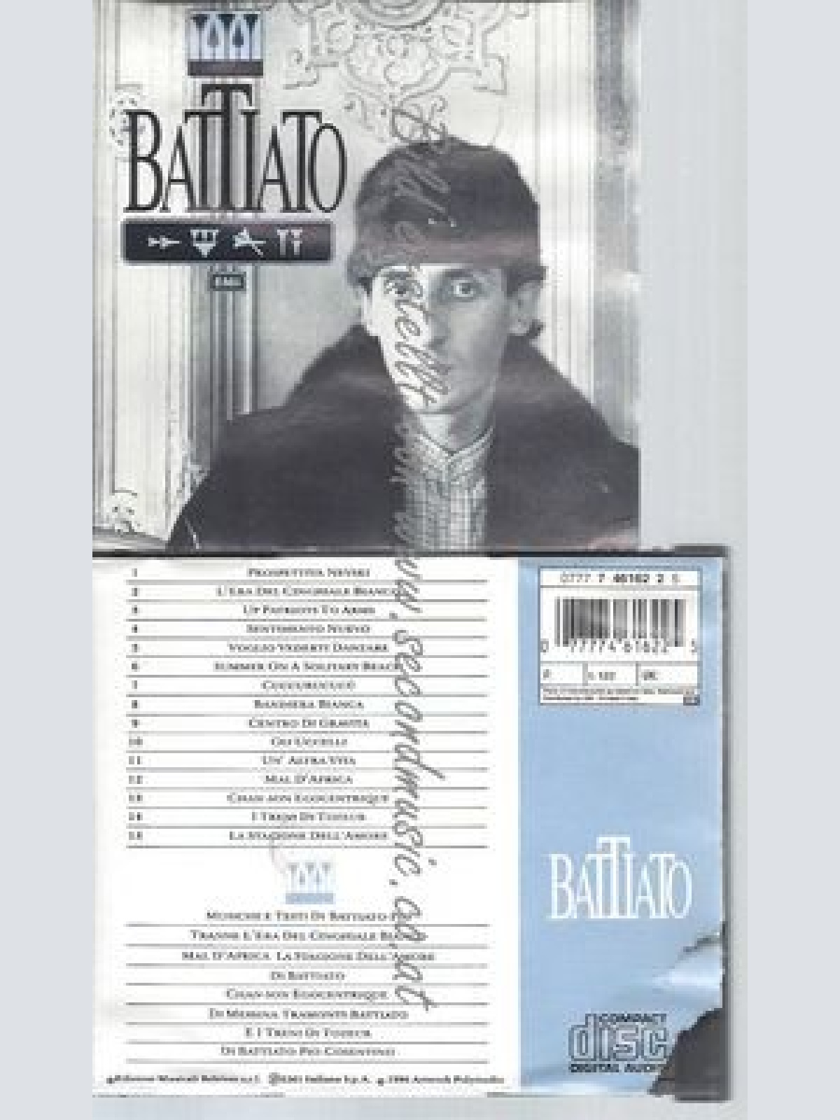 CD--FRANCO BATTIATO--BATTIATO