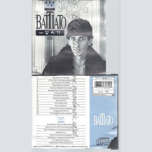 CD--FRANCO BATTIATO--BATTIATO