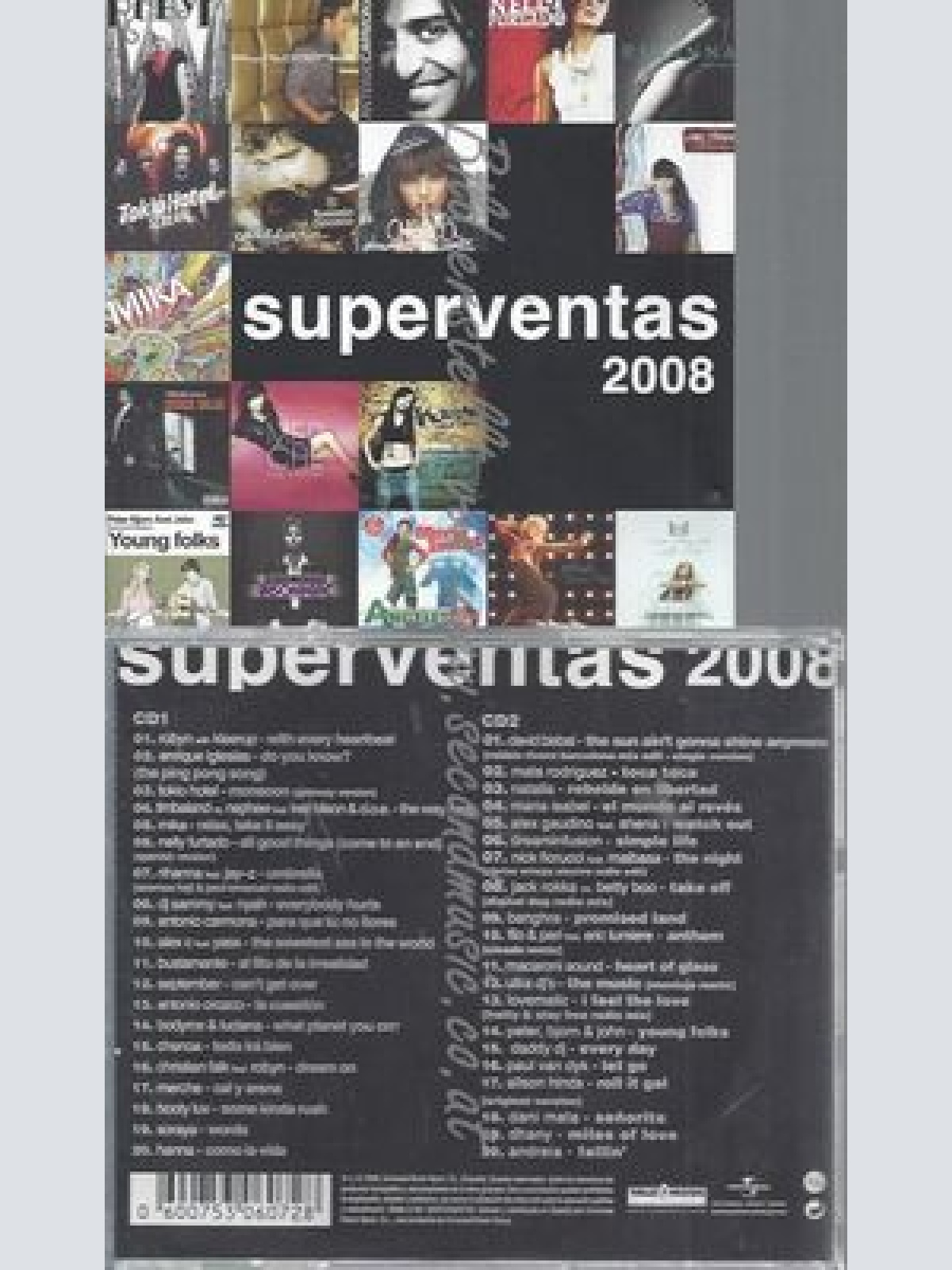 CD--SUPERVENTAS 2008--SUPERVENTAS  |