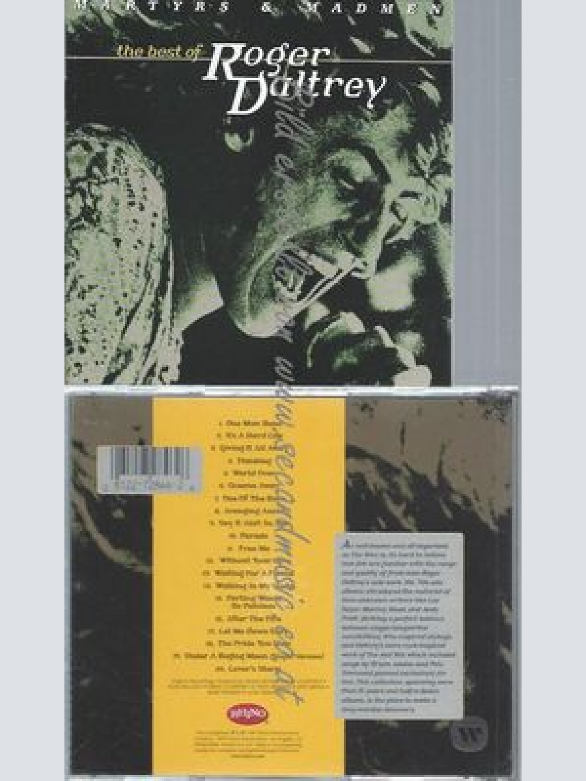 CD--ROGER DALTREY--MARTYRS & MADMEN - THE BEST OF ROGER DALTREY