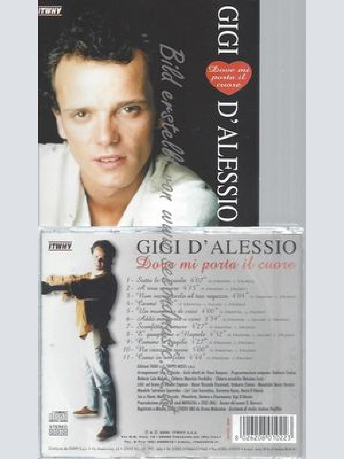 CD--GIGI D'ALESSIO--DOVE MI PORTA IL CUORE