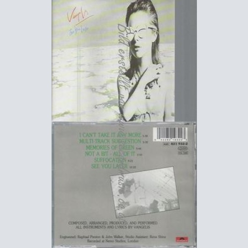 CD--VANGELIS--SEE YOU LATER