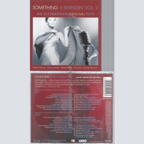 CD--VARIOUS--SOMETHING SWINGIN' VOL.2 | DOPPEL-CD