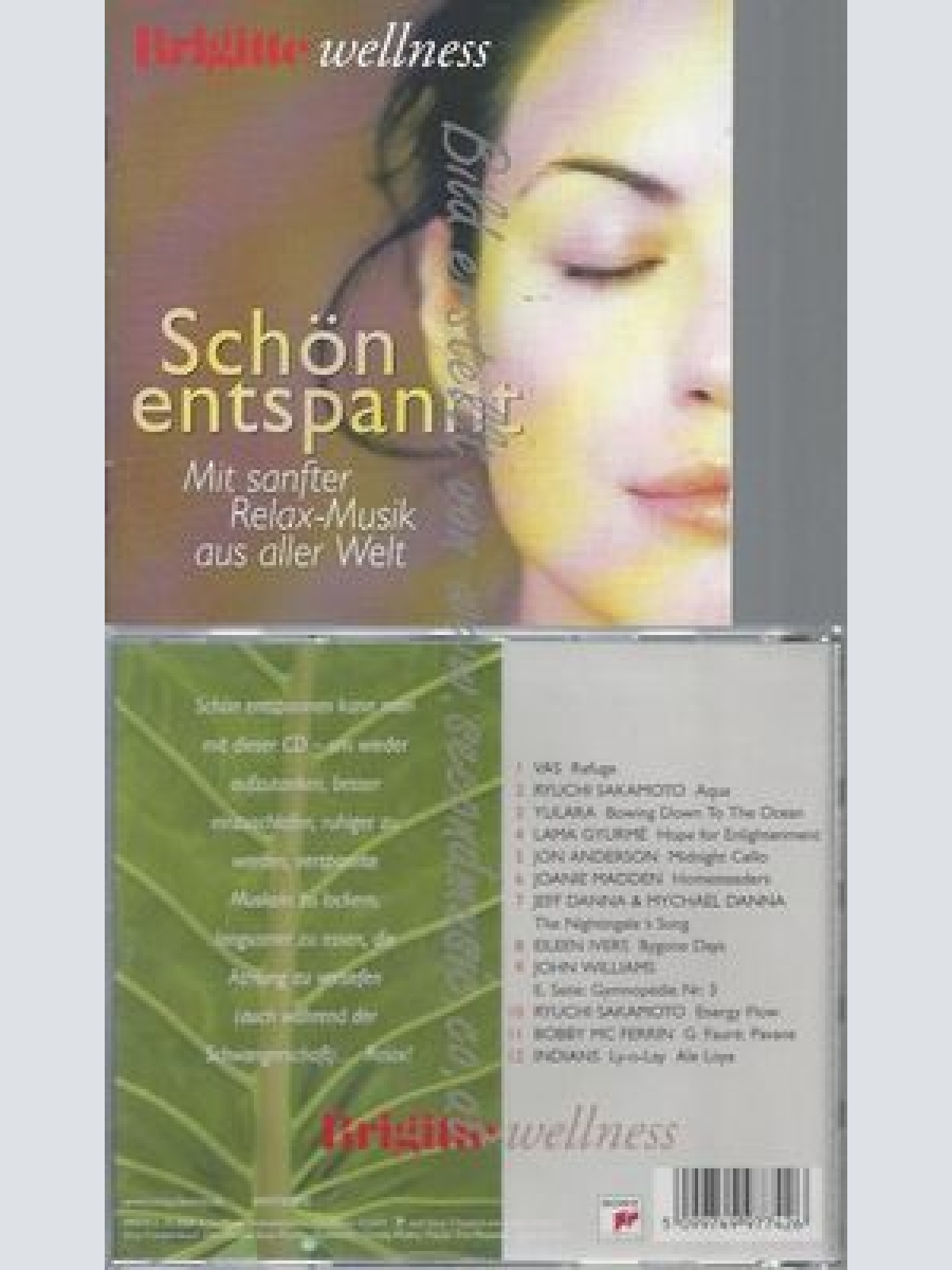 CD--VARIOUS UND VARIOUS--BRIGITTE WELLNESS - SCHÖN ENTSPANNT