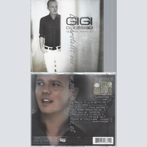 CD--GIGI D'ALESSIO--QUESTO SONO IO