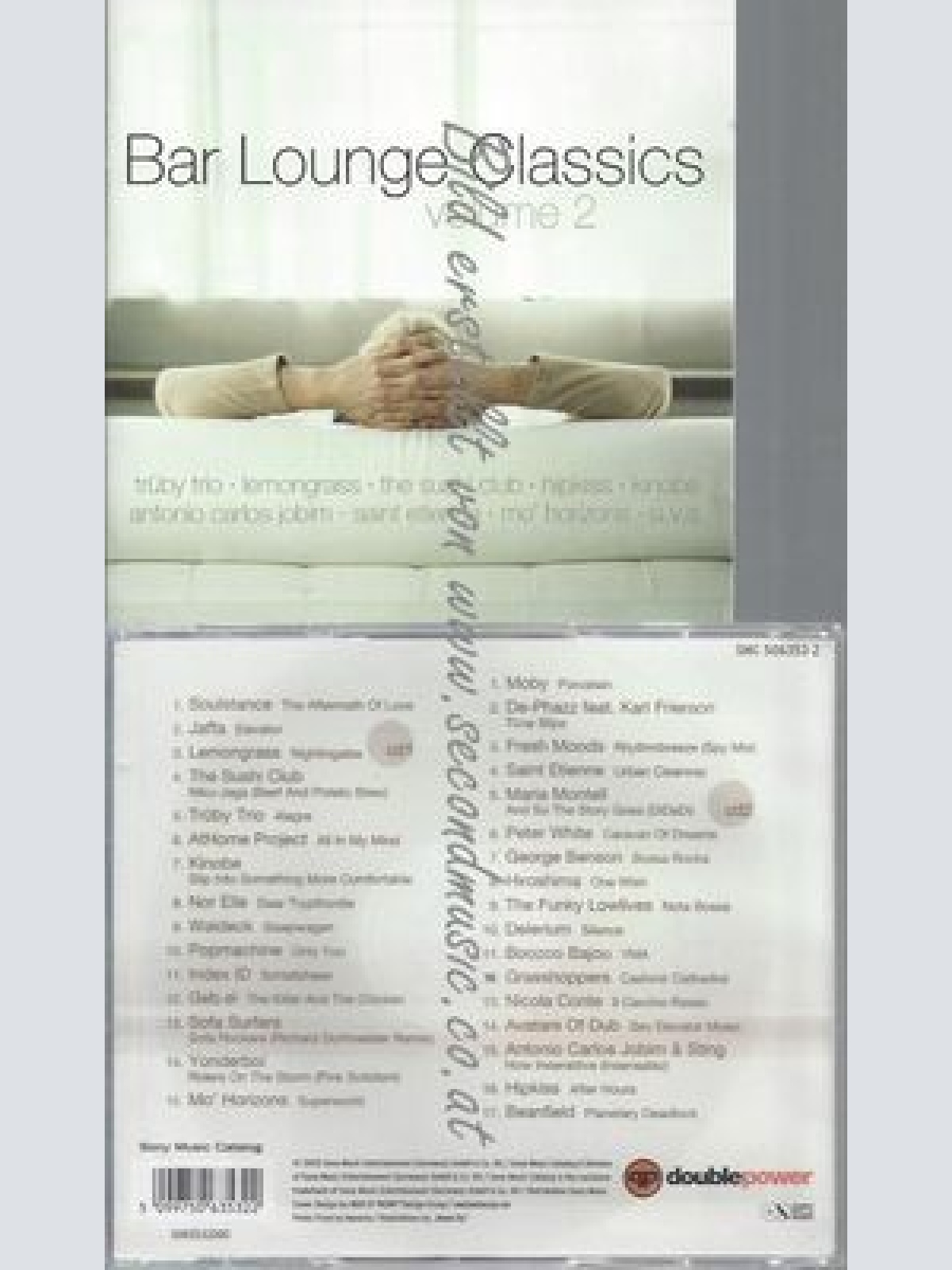 CD--VARIOUS--BAR LOUNGE CLASSICS 2  | DOPPEL-CD