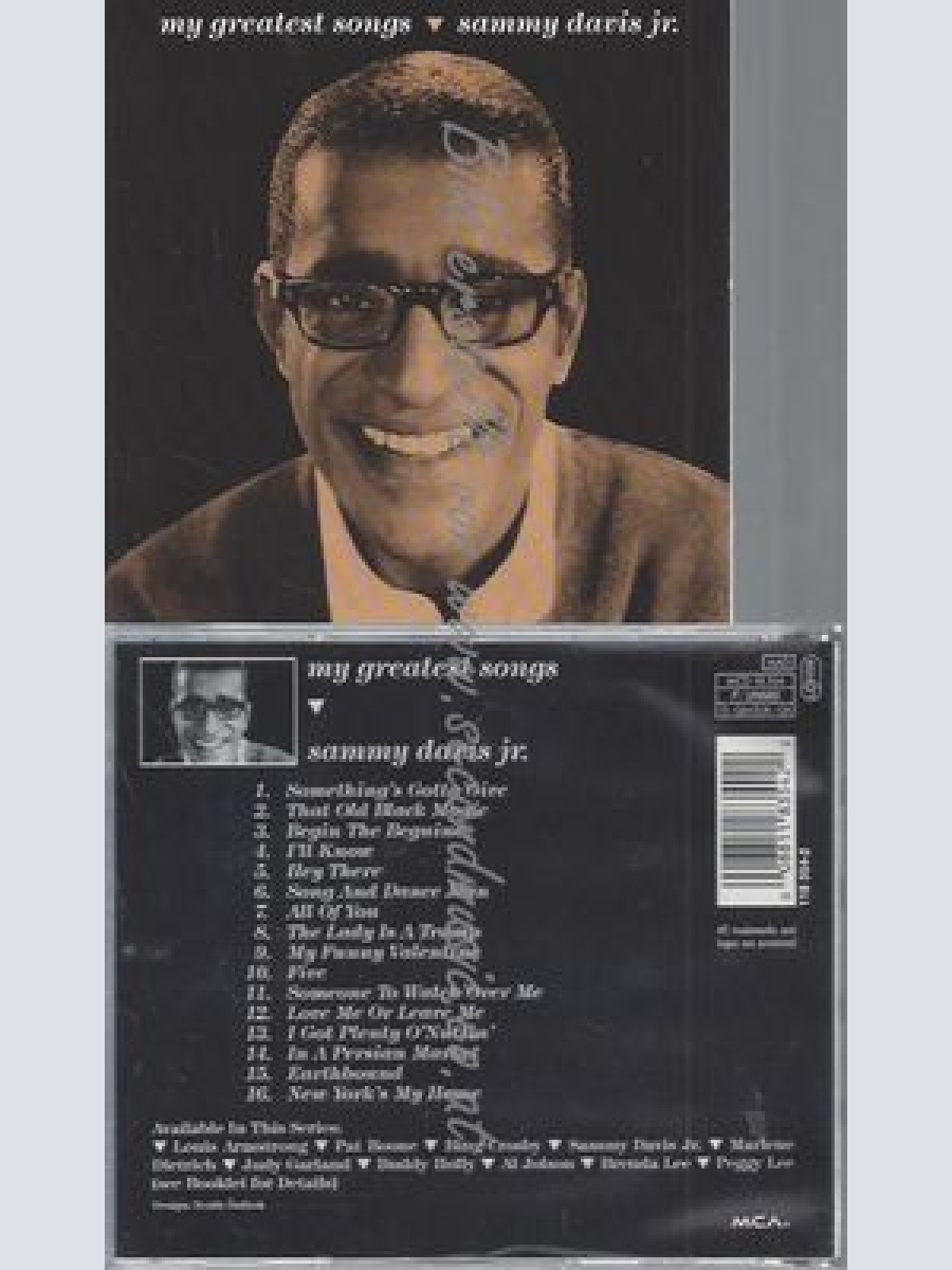 CD--JR. SAMMY DAVIS--MY GREATEST SONGS
