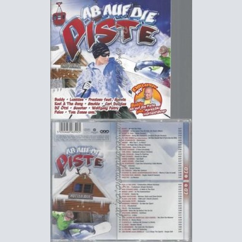 CD--VARIOUS ARTISTS--AB AUF DIE PISTE -HÜTTEN PARTY TOP -