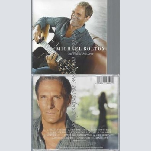 CD--MICHAEL BOLTON--ONE WORLD ONE LOVE -EALBUM-