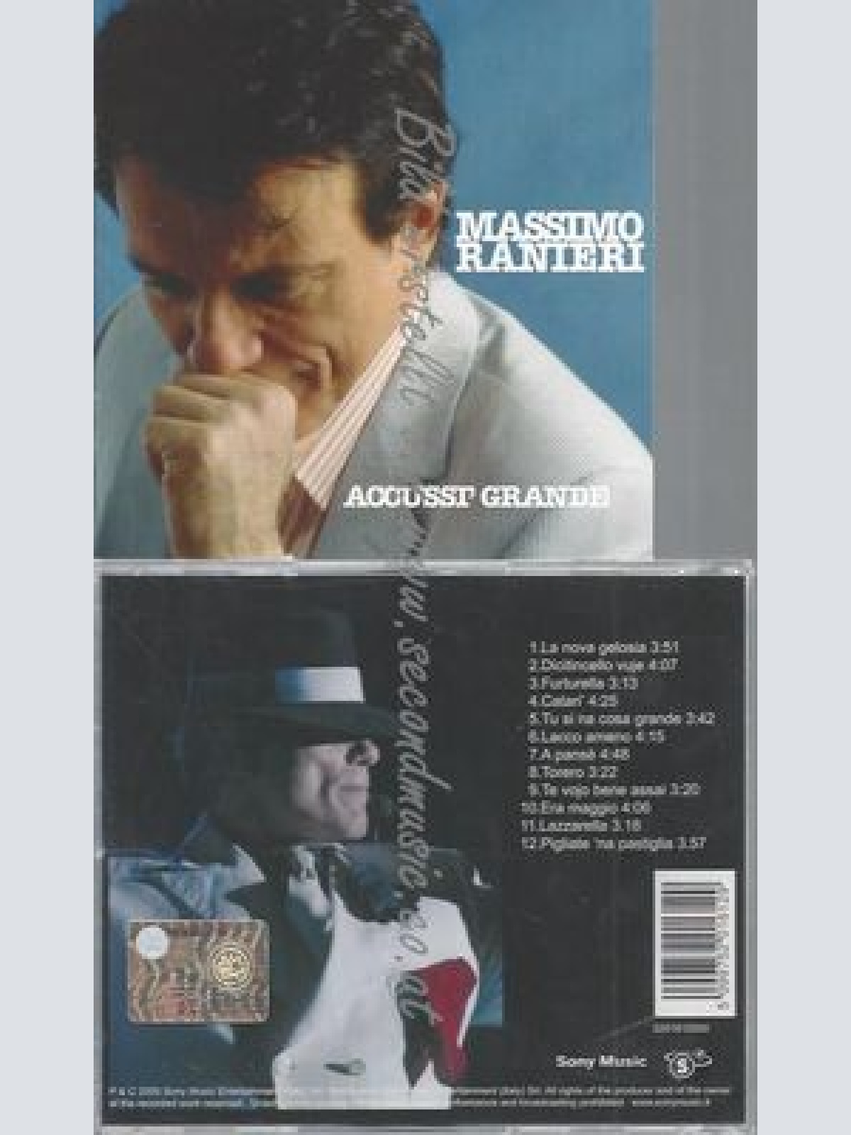 CD--MASSIMO RANIERI--ACCUSÌ GRANDE