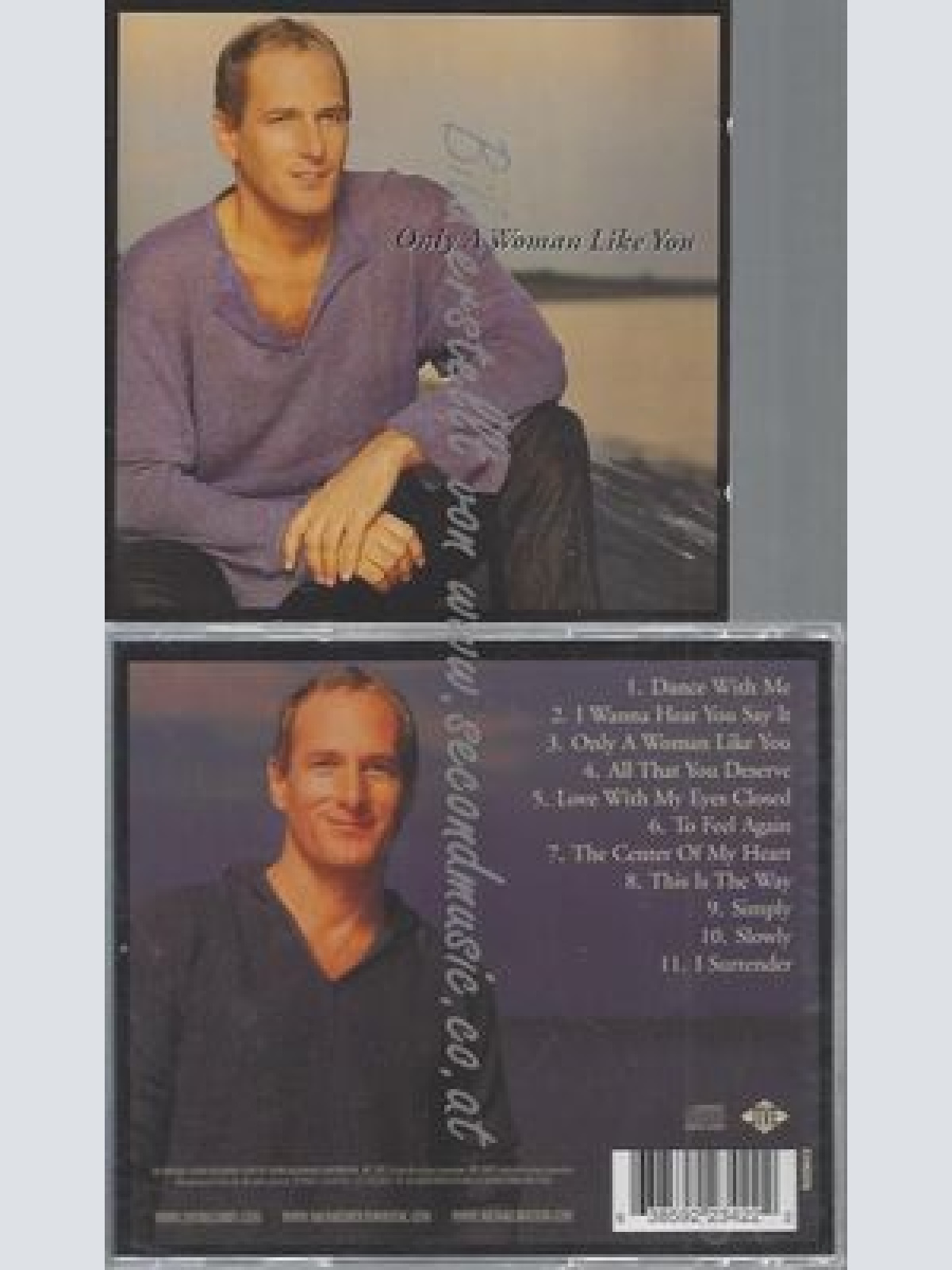 CD--MICHAEL BOLTON--ONLY A WOMAN LIKE YOU