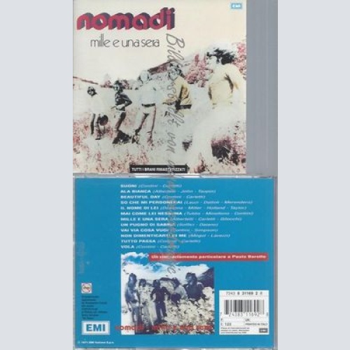 CD--I NOMADI--MILLE E UNA SERA