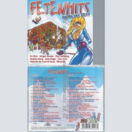 CD--VARIOUS--FETENHITS APRES SKI  2011| DOPPEL-CD