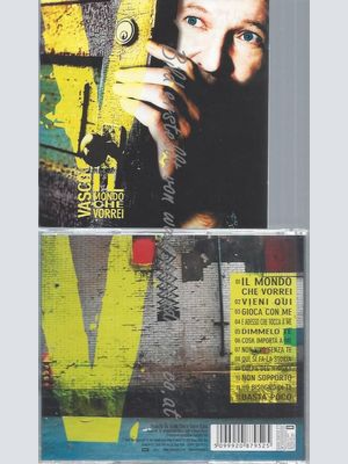CD--VASCO ROSSI--IL MONDO CHE VORREI