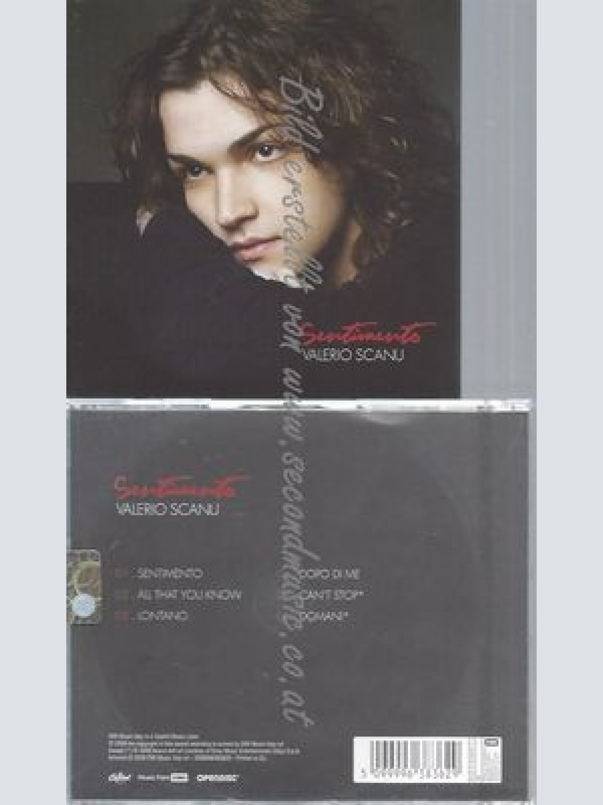 CD--SCANU,VALERIO--SENTIMENTO -EP- | ENHANCED